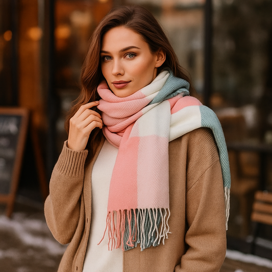 Écharpe en Cachemire Luxe – Élégante et Ultra Douce