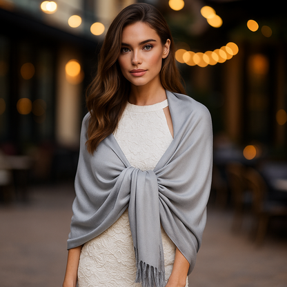 Écharpe Pashmina Femme – Douce, Soyeuse et Enveloppante