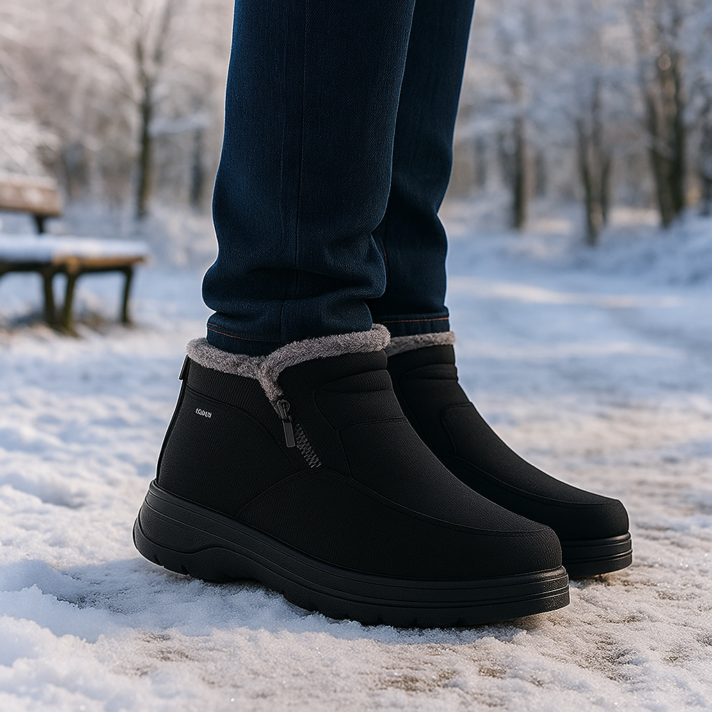 Atlas - Bottes d’hiver orthopédiques pour hommes
