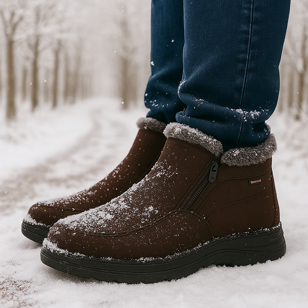 Atlas - Bottes d’hiver orthopédiques pour hommes