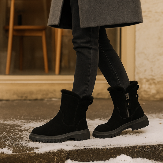 Ayla - Bottes d’hiver femme chaudes et confortables