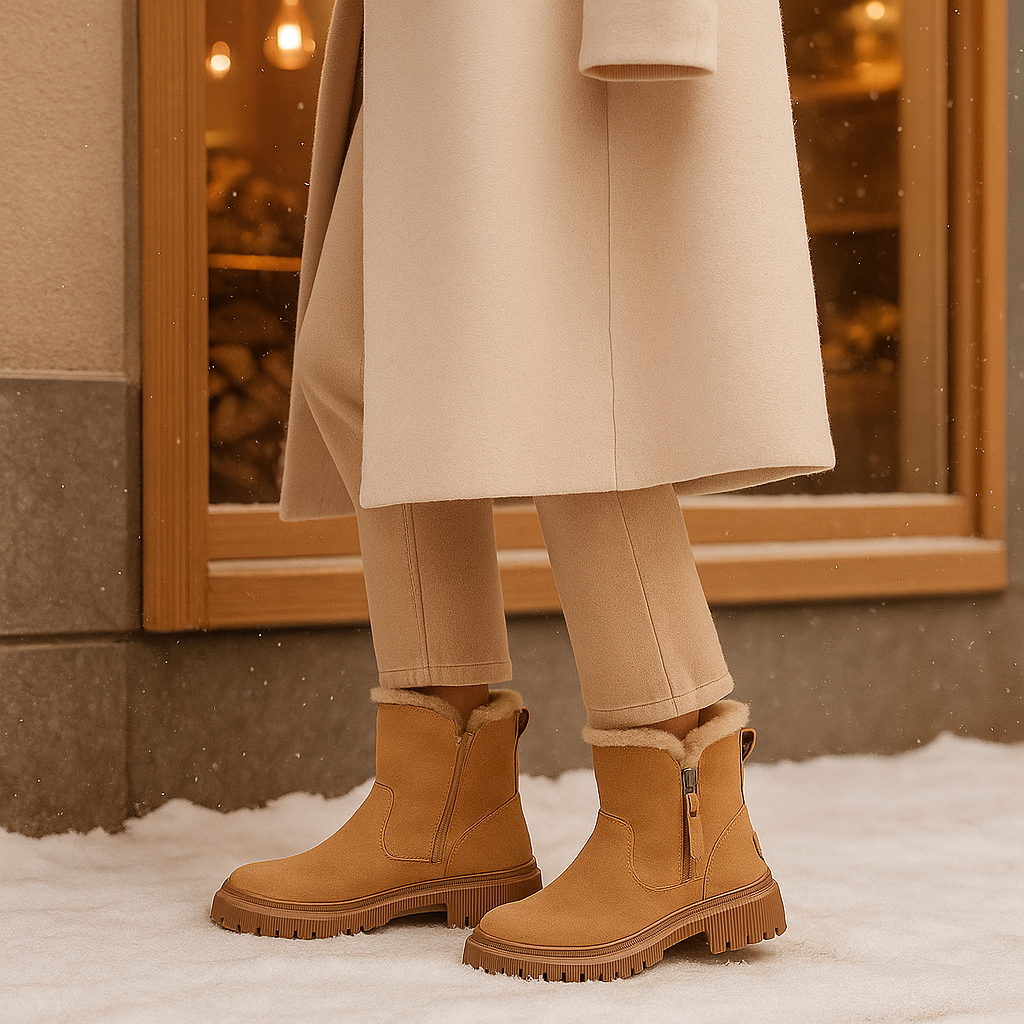 Ayla - Bottes d’hiver femme chaudes et confortables