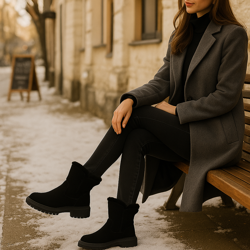 Ayla - Bottes d’hiver femme chaudes et confortables
