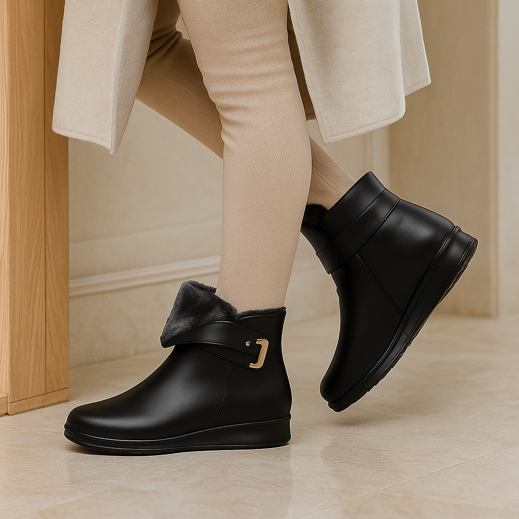 Bottes Orthopédiques Elena – Doublure Chaude et Confort Optimal