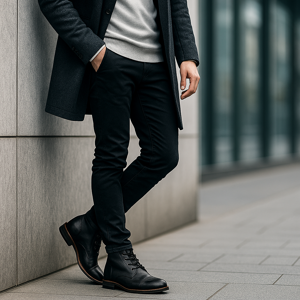 Herren Lederstiefel Clyde – Eleganz und Komfort im Alltag