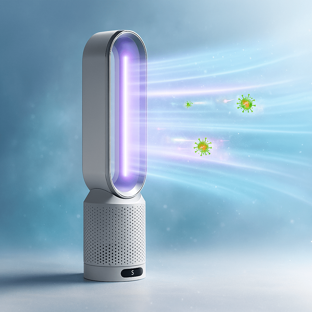 Veloria Refroidisseur 3-en-1 avec Purificateur UV
