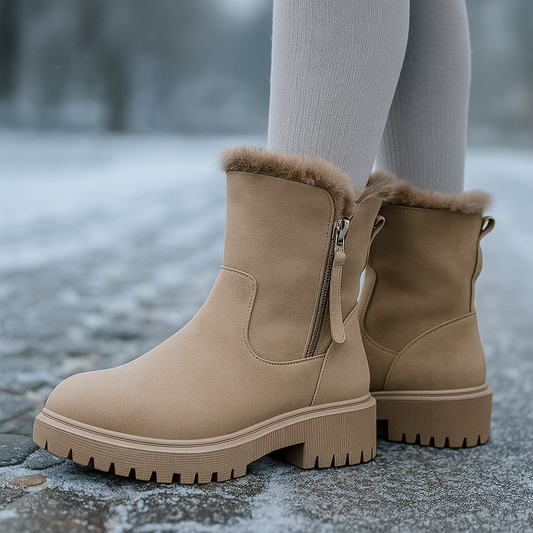Bottes d’hiver confort orthopédique – chaleur & maintien