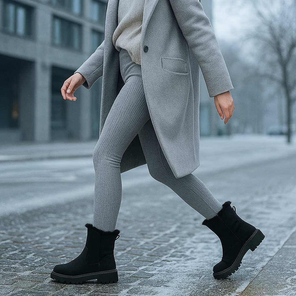Bottes d’hiver confort orthopédique – chaleur & maintien