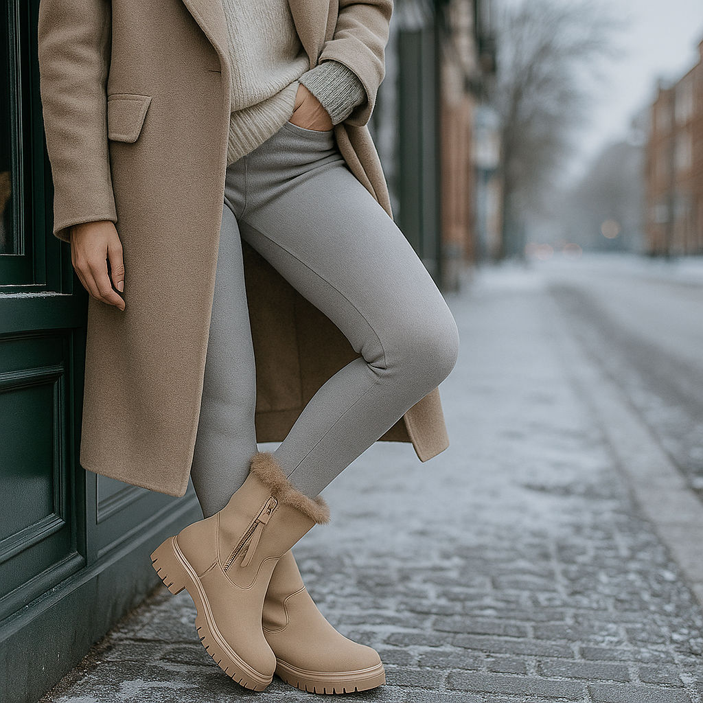 Bottes d’hiver confort orthopédique – chaleur & maintien
