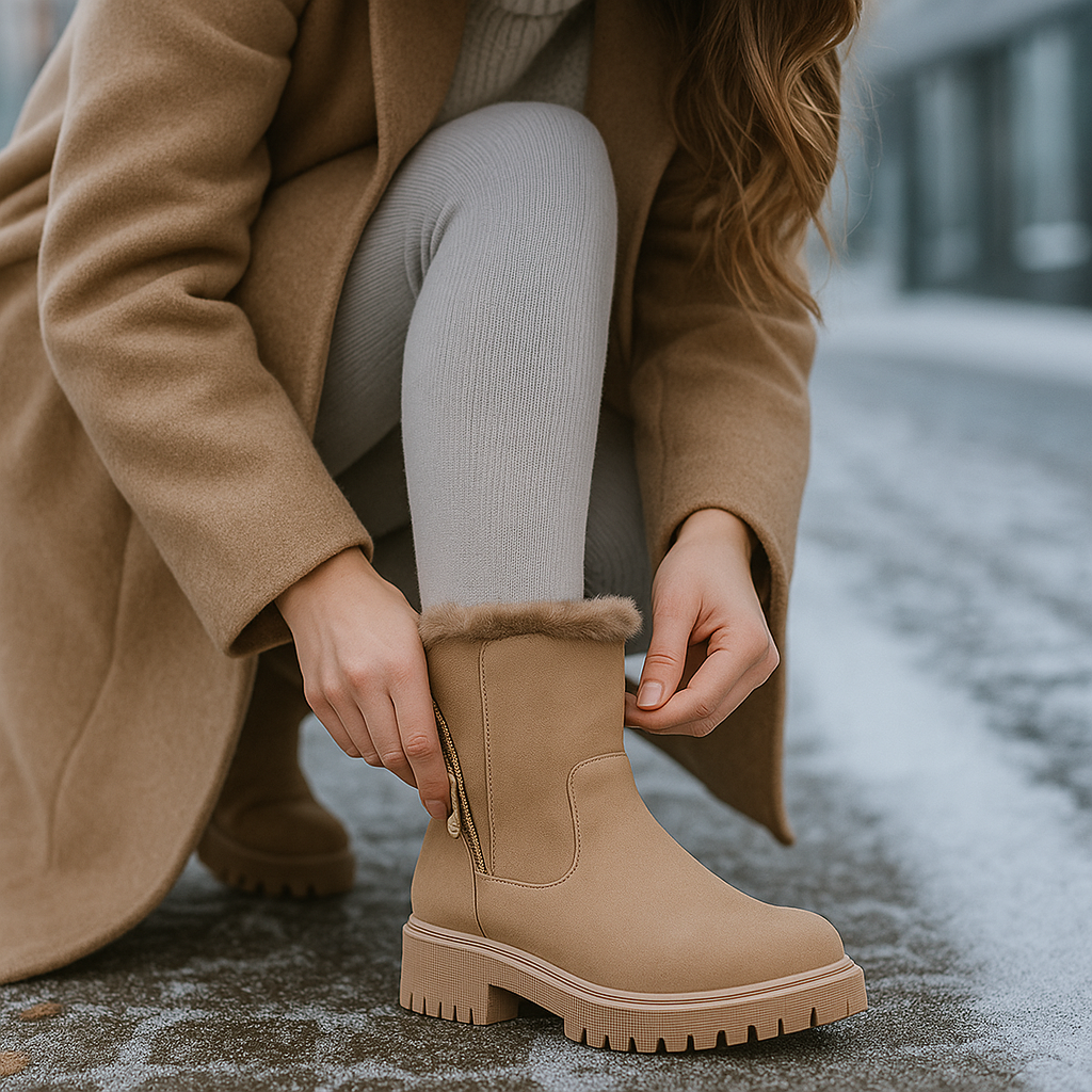 Bottes d’hiver confort orthopédique – chaleur & maintien