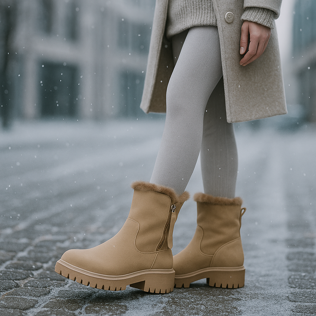 Bottes d’hiver confort orthopédique – chaleur & maintien