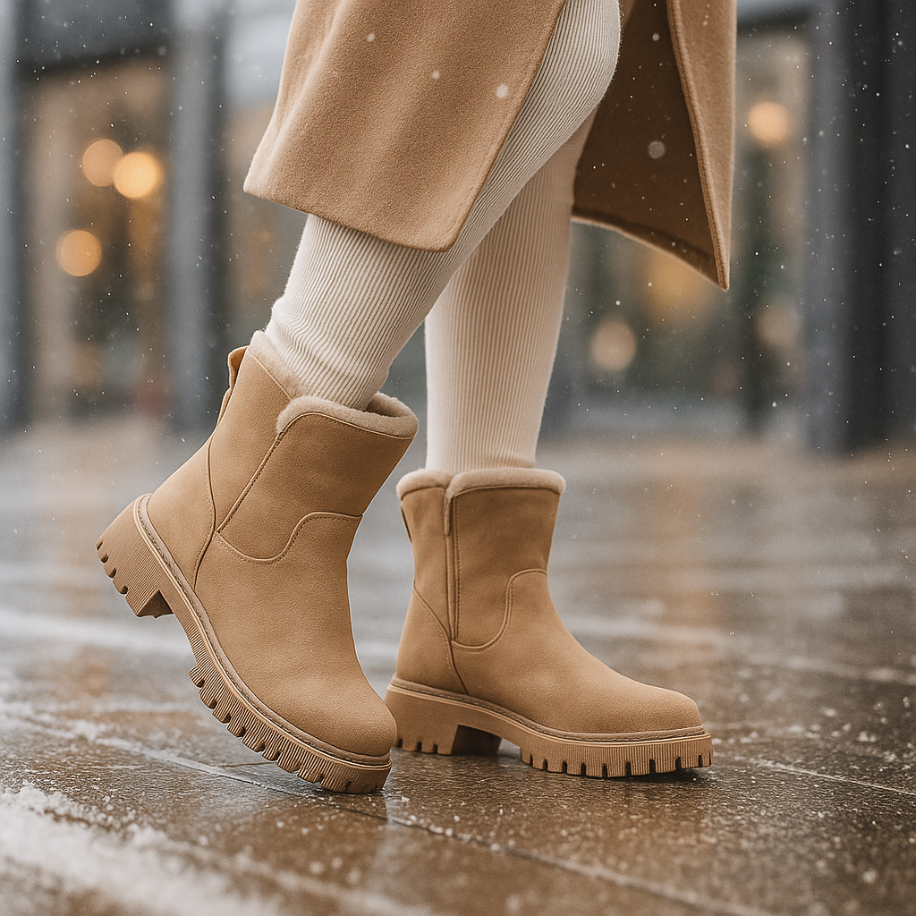 Bottes d’hiver imperméables – confort & adhérence