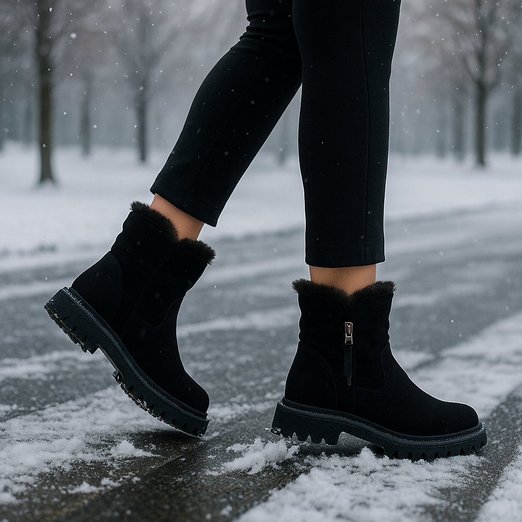 Bottes d’hiver imperméables – confort & adhérence