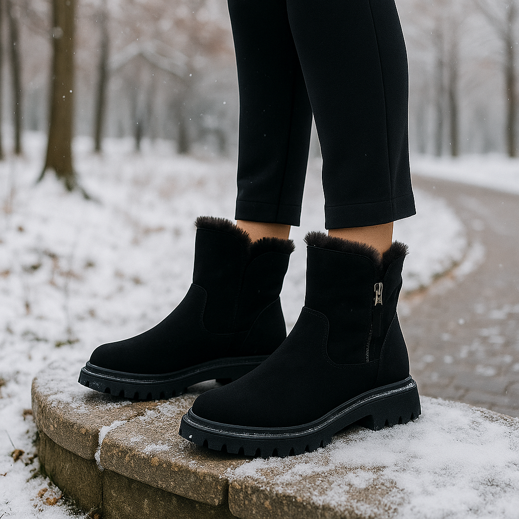 Bottes d’hiver imperméables – confort & adhérence