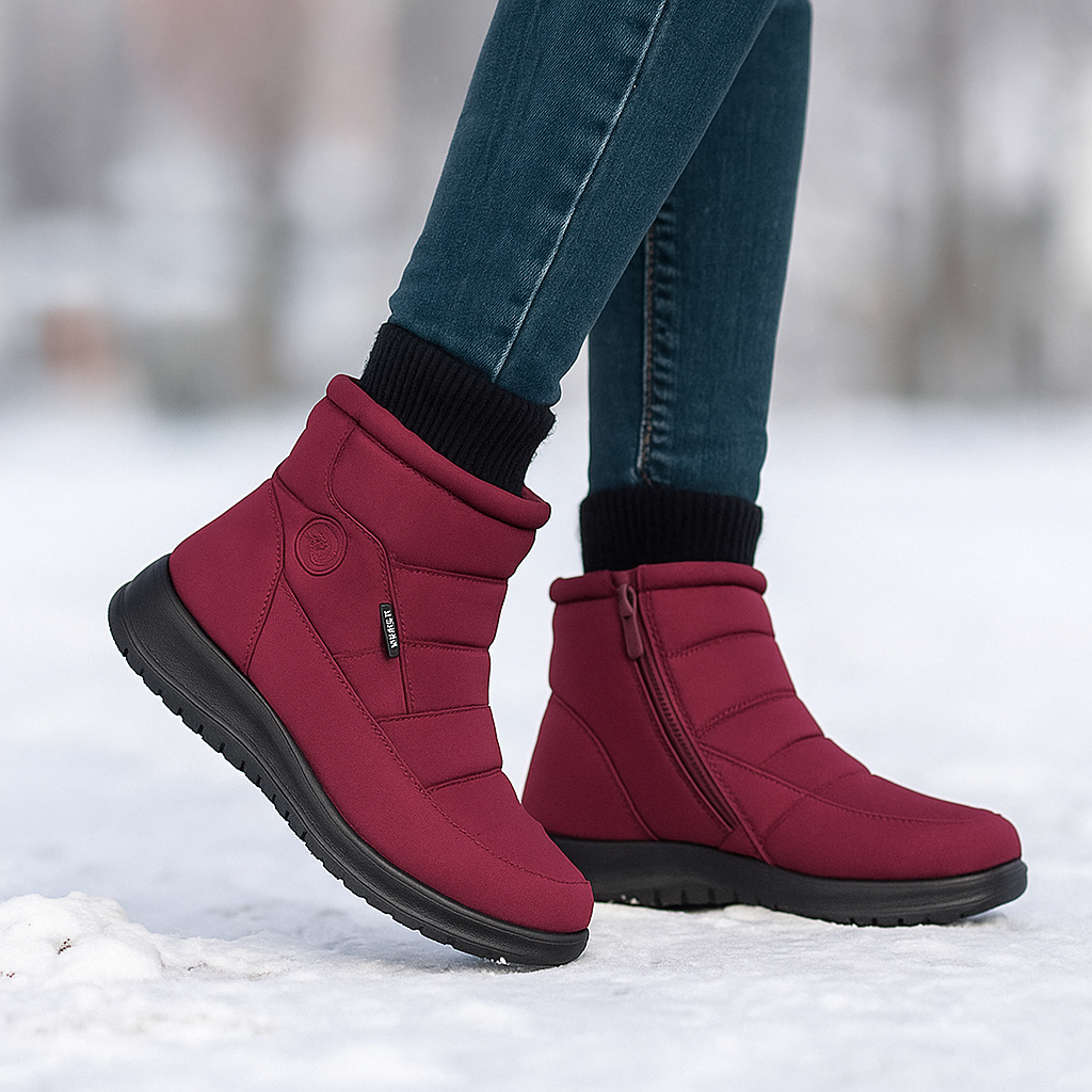 Bottes d’hiver matelassées – chaleur & confort absolu