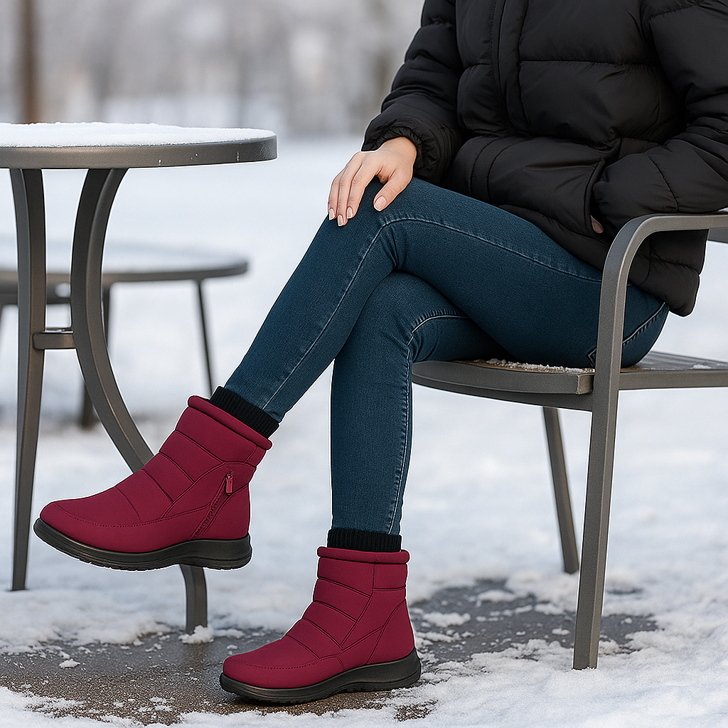 Bottes d’hiver matelassées – chaleur & confort absolu