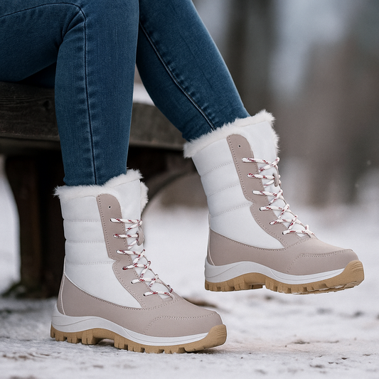 Bottes de Neige Fina – Plateau, style et confort hivernal