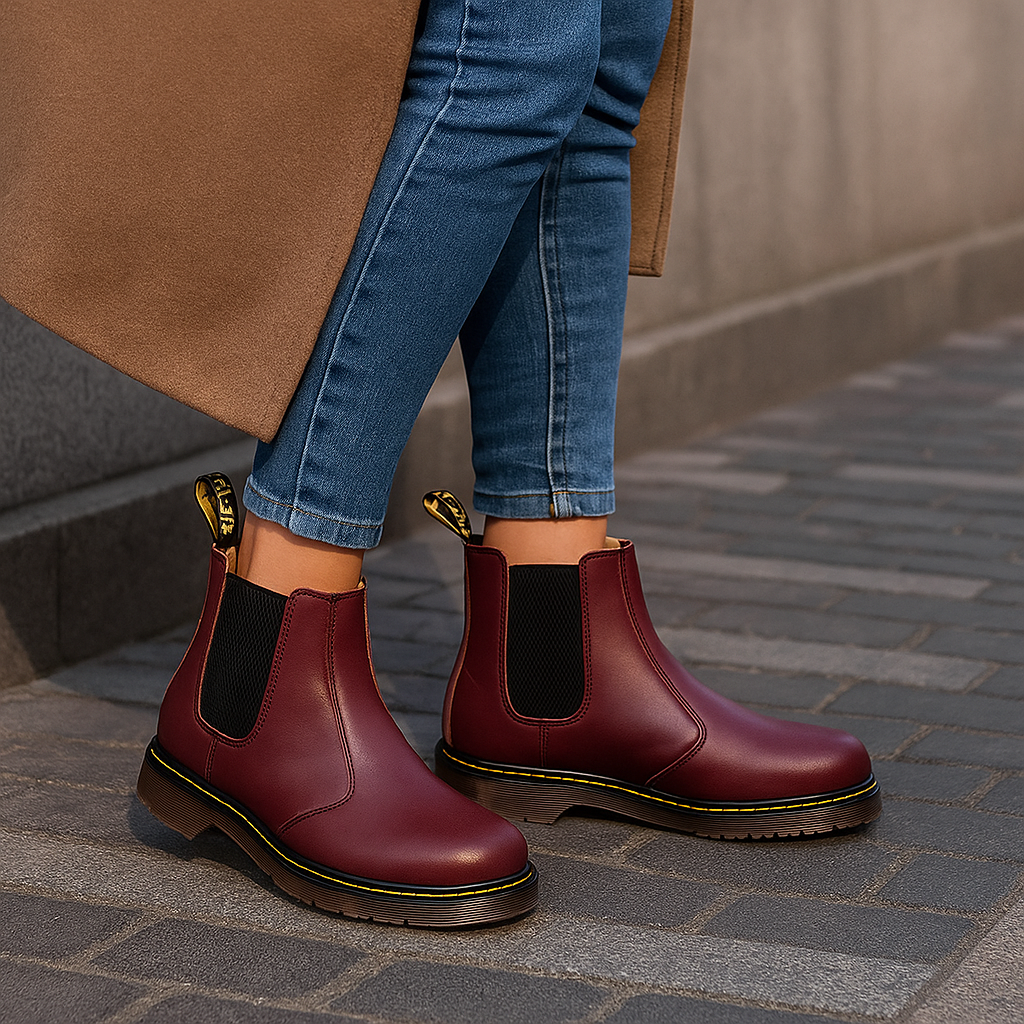 Unisex Chelsea Stiefel aus Leder – Eleganz und dauerhafter Komfort