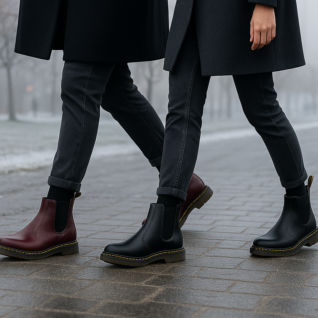 Unisex Chelsea Stiefel aus Leder – Eleganz und dauerhafter Komfort