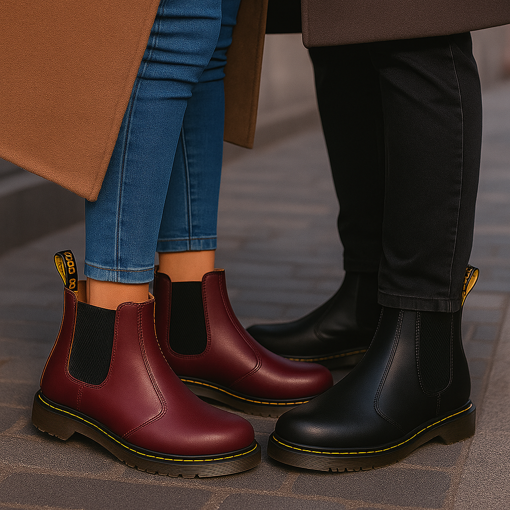 Unisex Chelsea Stiefel aus Leder – Eleganz und dauerhafter Komfort
