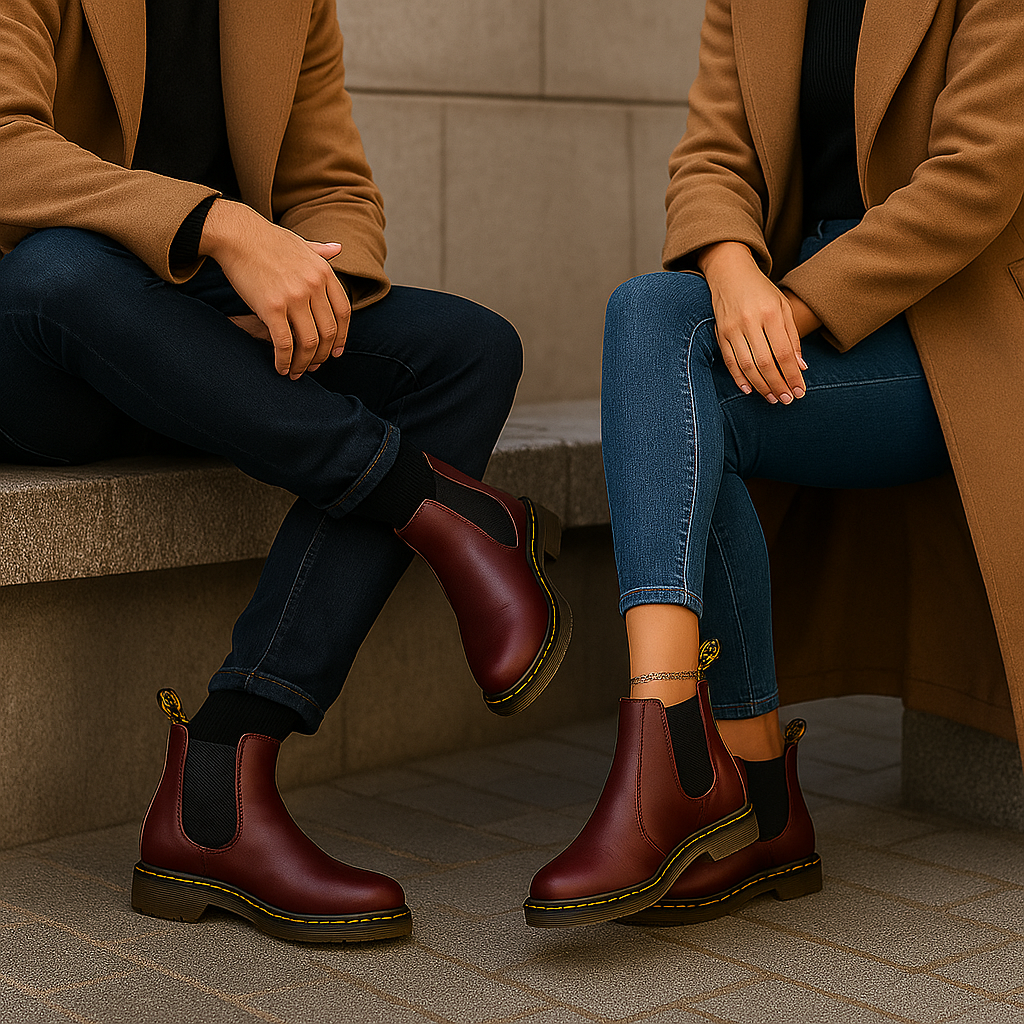 Unisex Chelsea Stiefel aus Leder – Eleganz und dauerhafter Komfort