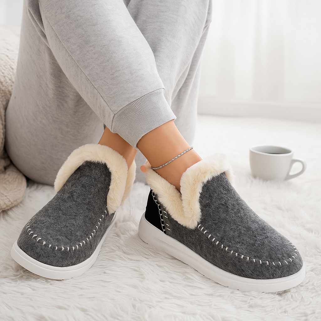 Chaussons d’Hiver Femme – Chaleur et douceur absolues