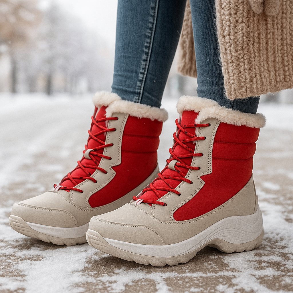 Plateau-Winterstiefel – Bequem und Lässig für die Kälte