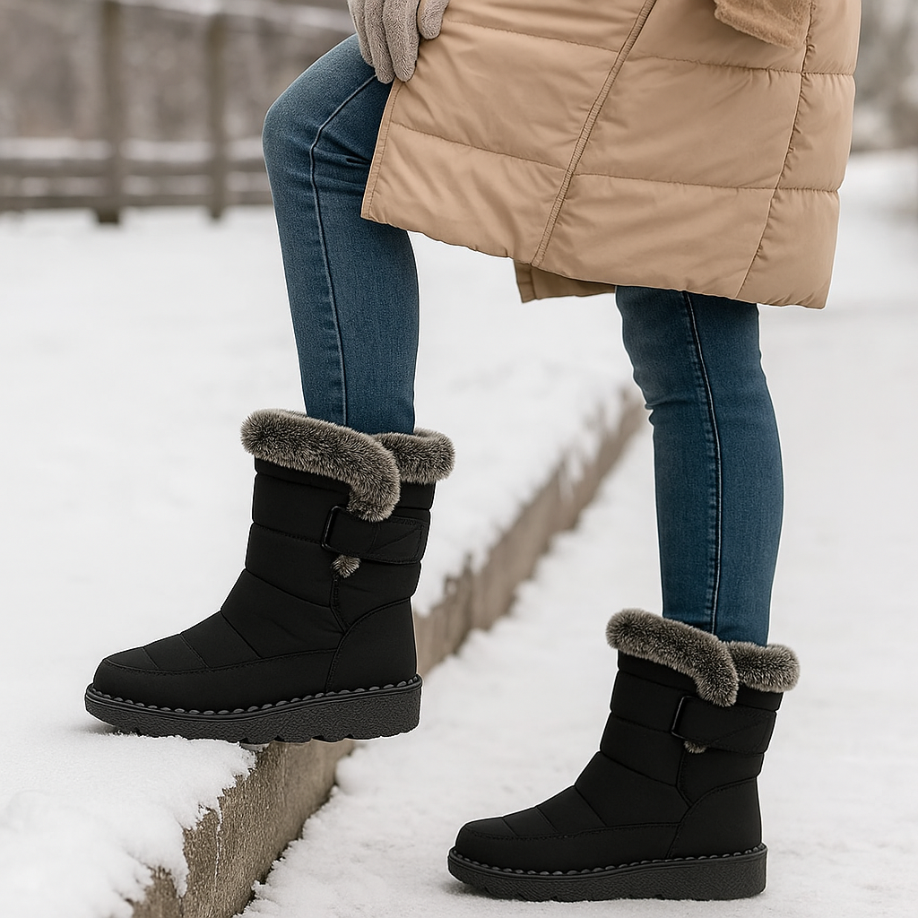 Bottes de Neige Mélanie Imperméables et Doublées