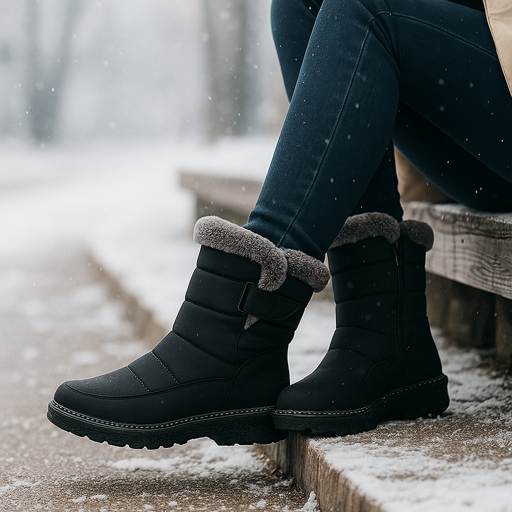 Bottes de Neige Mélanie Imperméables et Doublées