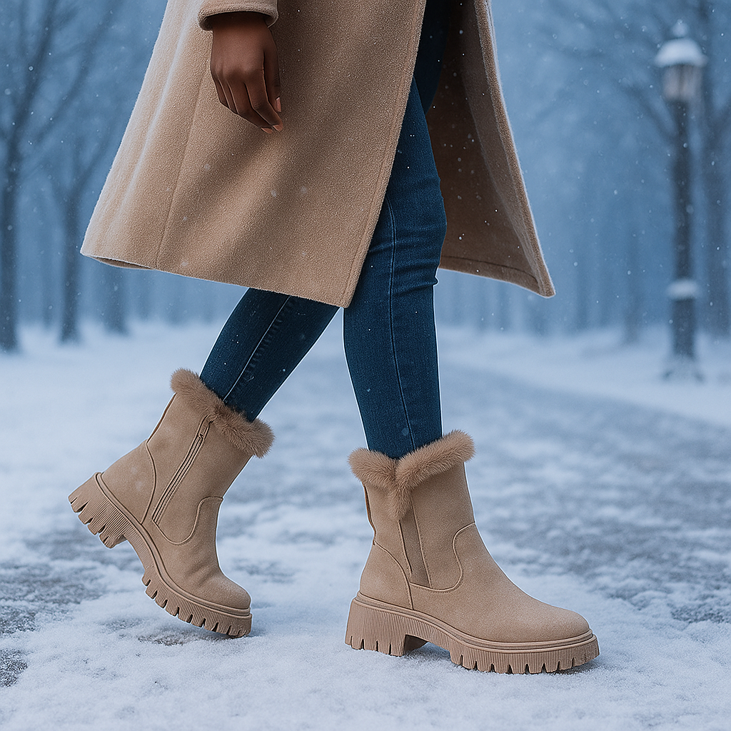 Winterstiefel Gaby Gefüttert – Elegant und Rutschfest