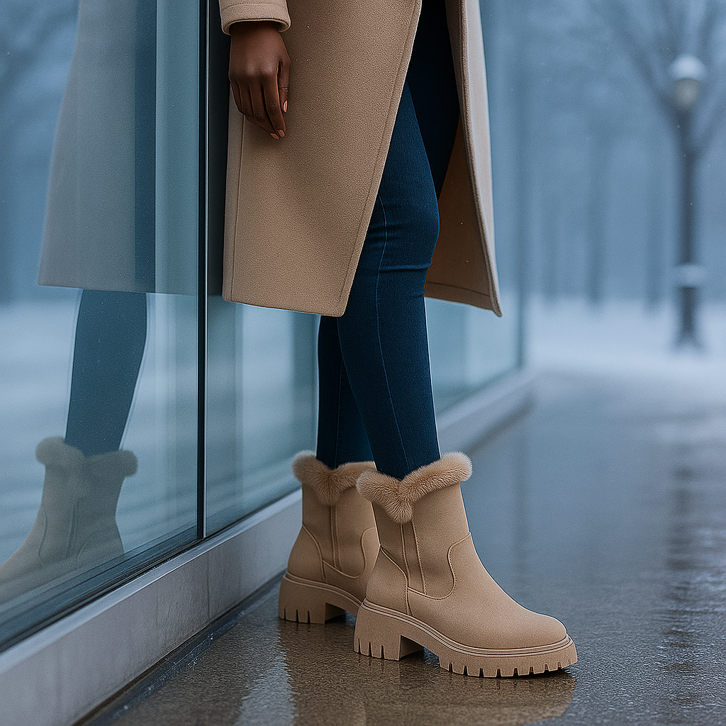 Winterstiefel Gaby Gefüttert – Elegant und Rutschfest