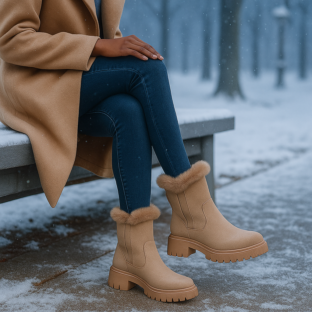 Winterstiefel Gaby Gefüttert – Elegant und Rutschfest