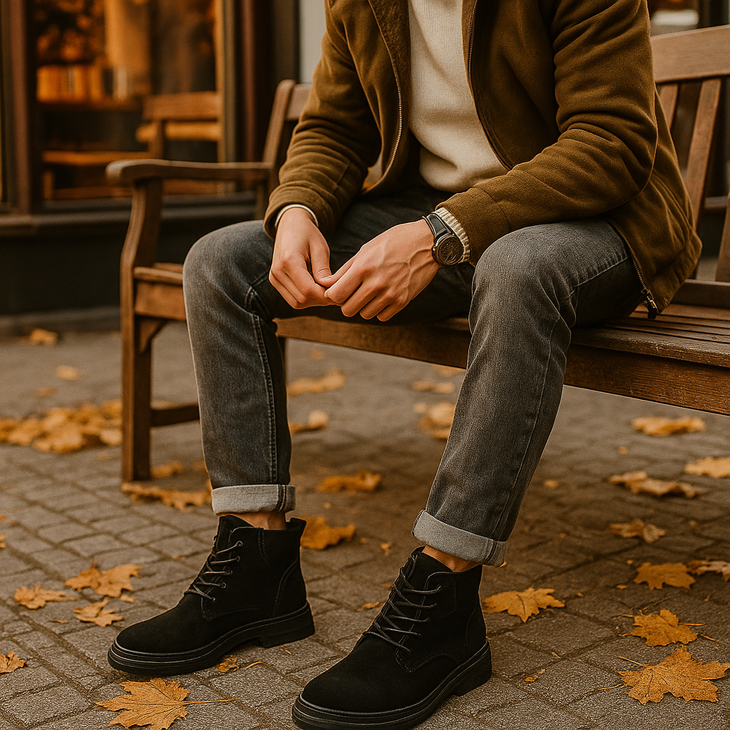 Charles – Bequeme Trekking-Schuhe für Herren