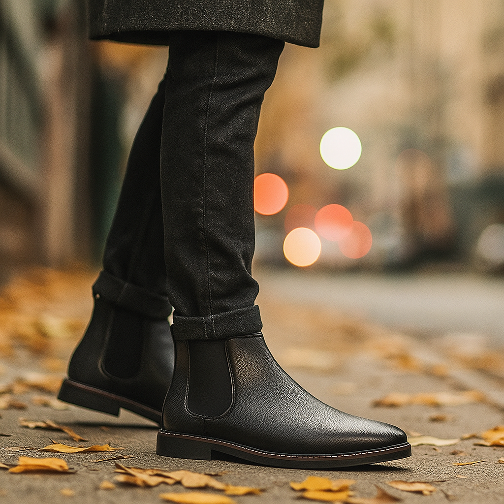 Joey – Bottines Chelsea pour Homme avec Fermeture Éclair