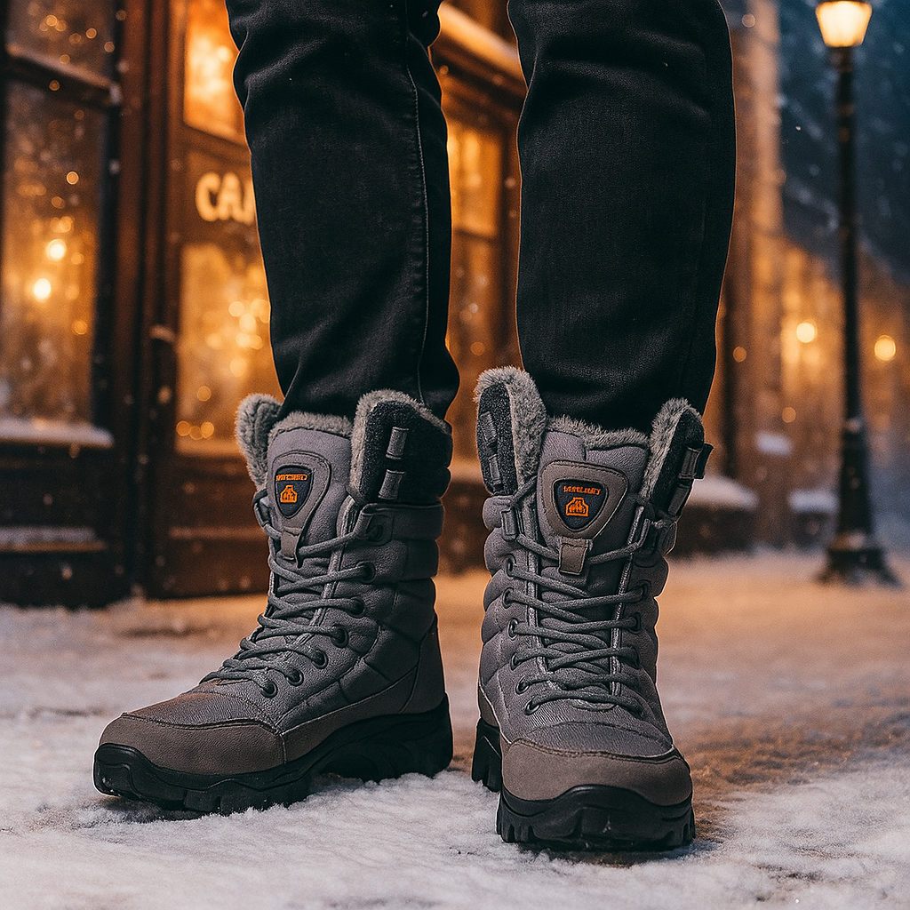 Parisfemme – Chaussures de Randonnée et de Neige d'Hiver