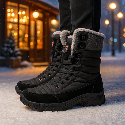 Parisfemme – Chaussures de Randonnée et de Neige d'Hiver