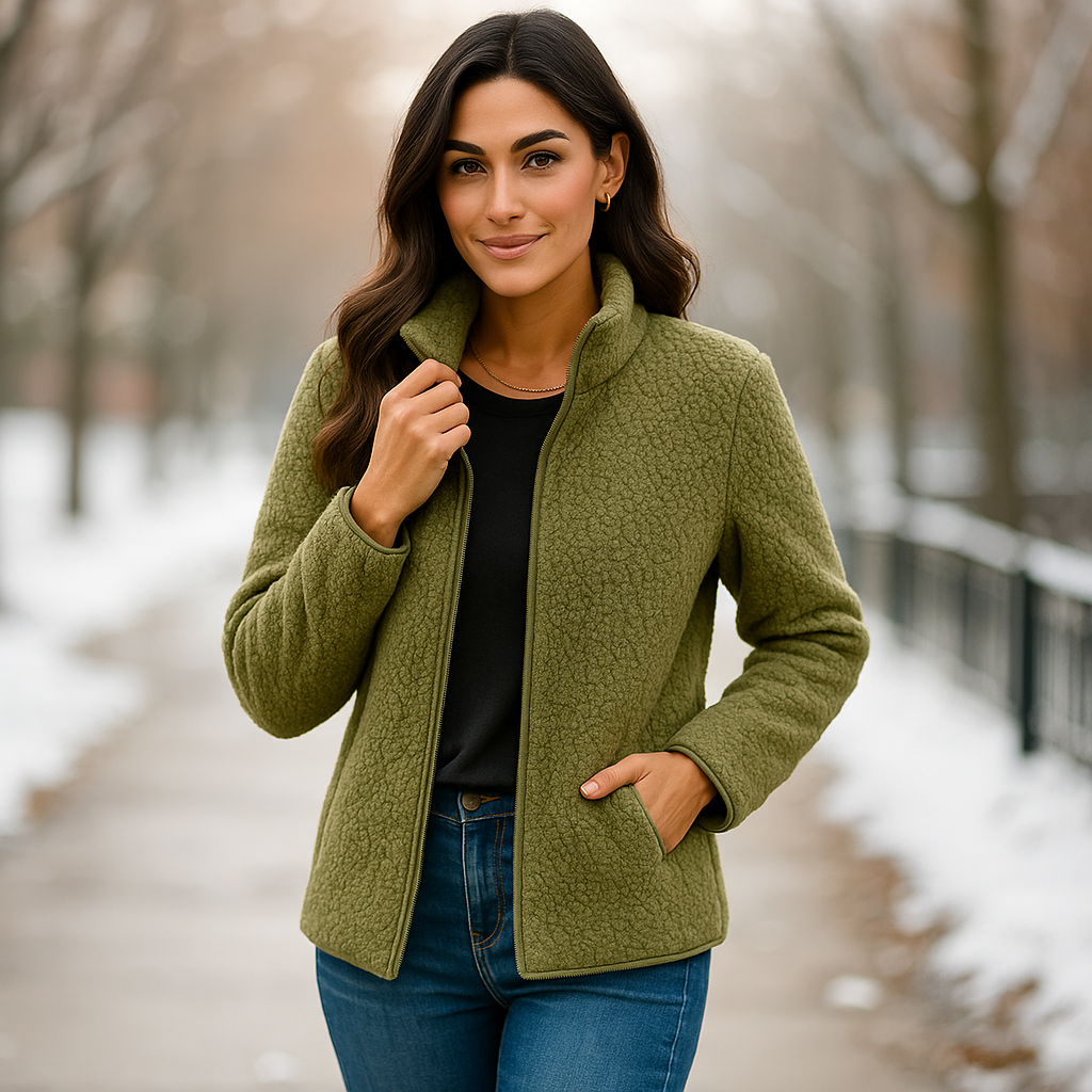 Veste Polaire Douce et Élégante – Confort et Chaleur