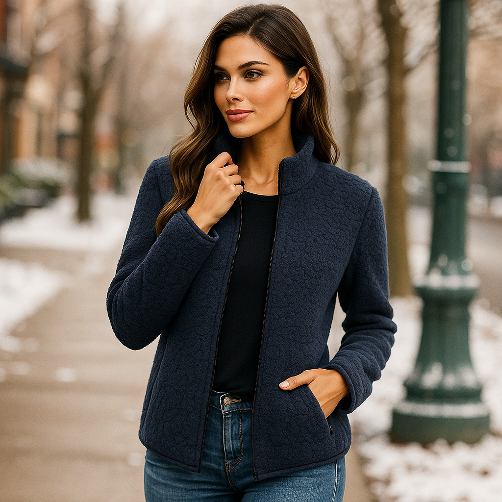 Veste Polaire Douce et Élégante – Confort et Chaleur