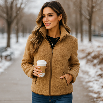 Veste Polaire Douce et Élégante – Confort et Chaleur