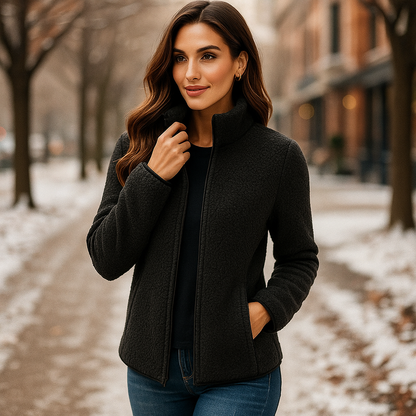 Veste Polaire Douce et Élégante – Confort et Chaleur
