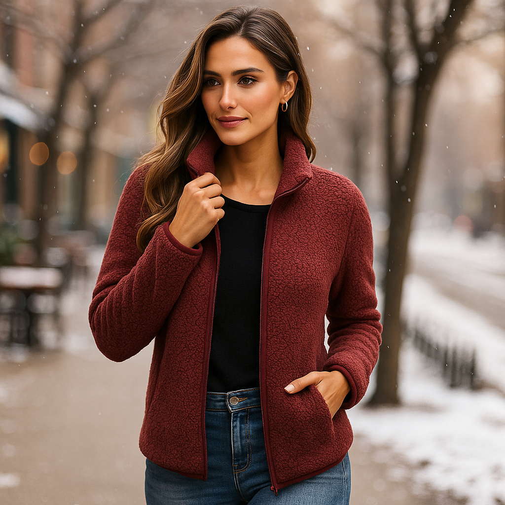 Veste Polaire Douce et Élégante – Confort et Chaleur