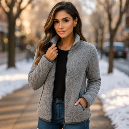Veste Polaire Douce et Élégante – Confort et Chaleur