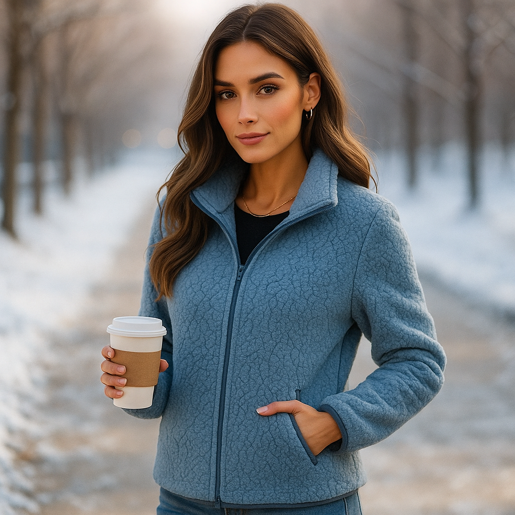 Veste Polaire Douce et Élégante – Confort et Chaleur