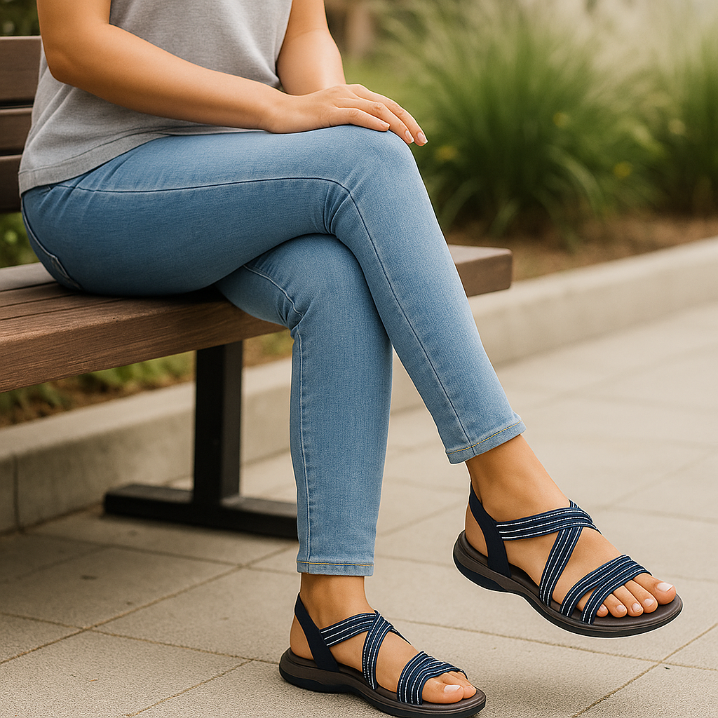 Dámské pohodlné sandály – lehké, protiskluzové a ergonomické