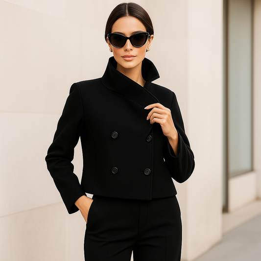 אליז – ז'קט קצר אלגנטי עם דש מודרני