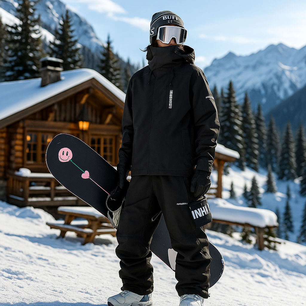 Veste de ski unisexe écologique Activra – combinaison d'hiver