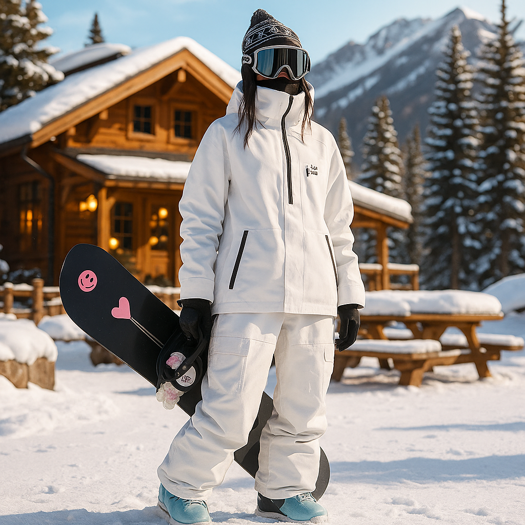 Veste de ski unisexe écologique Activra – combinaison d'hiver