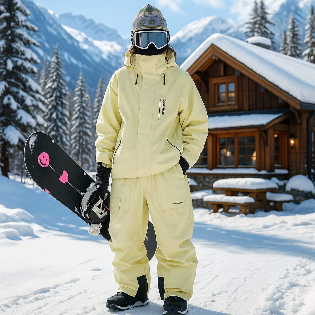 Veste de ski unisexe écologique Activra – combinaison d'hiver