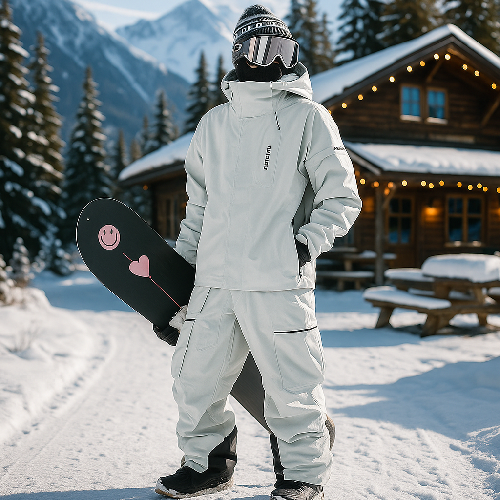 Veste de ski unisexe écologique Activra – combinaison d'hiver