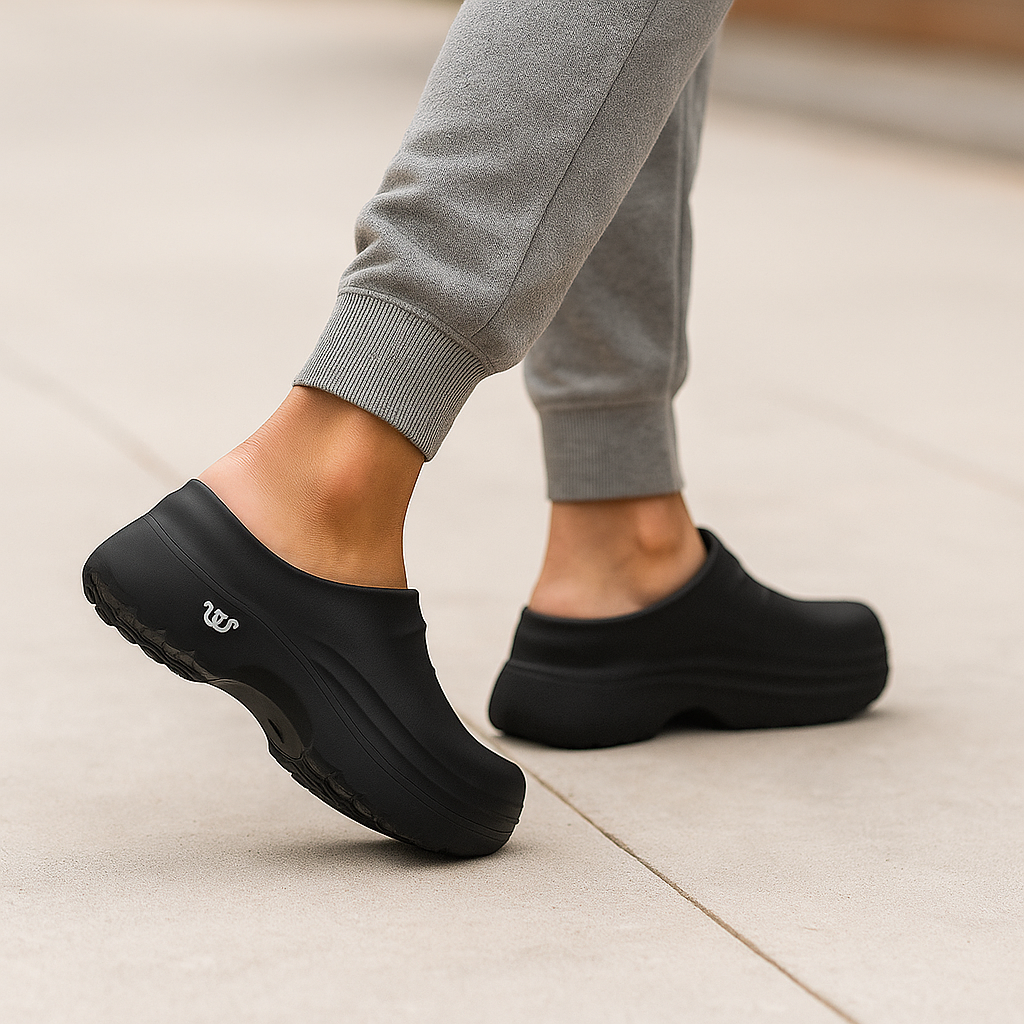 Dámské ortopedické saboty nepromokavé s absorpcí nárazů